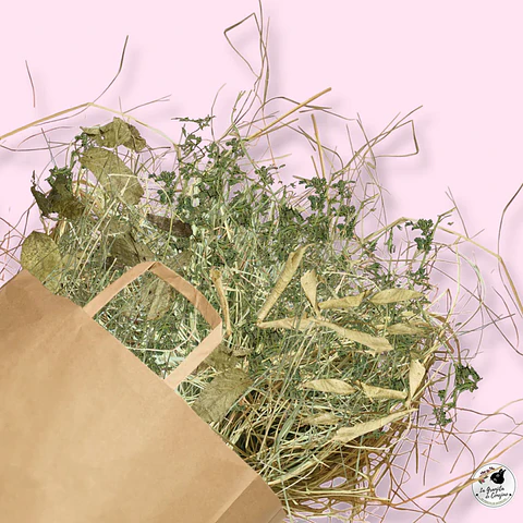 La Granjita del Conejito Alfalfa Ballica Hojas 1K 