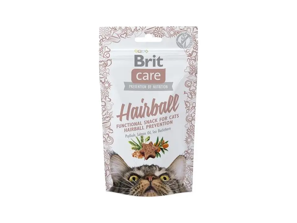 Brit Care Snack Hairball 50grs  1