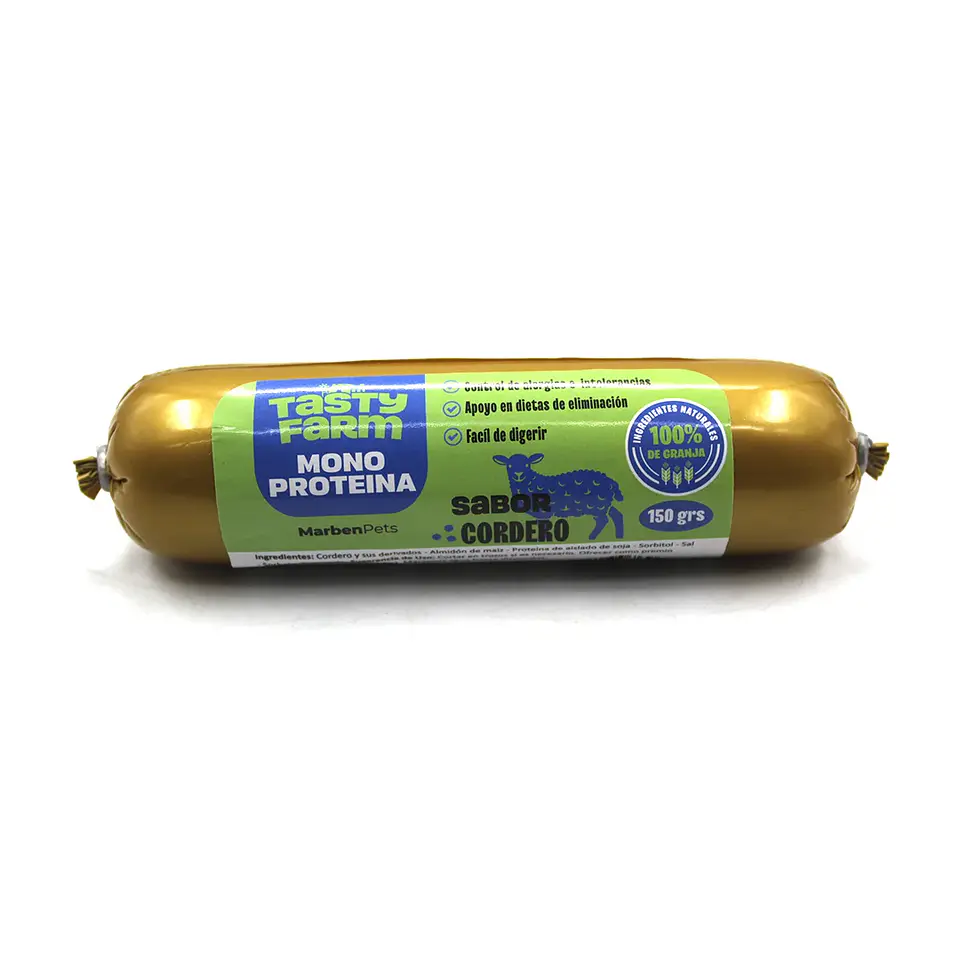 Tasty Farm Salchichas Monoproteicas 150grs Sabor Cordero 1