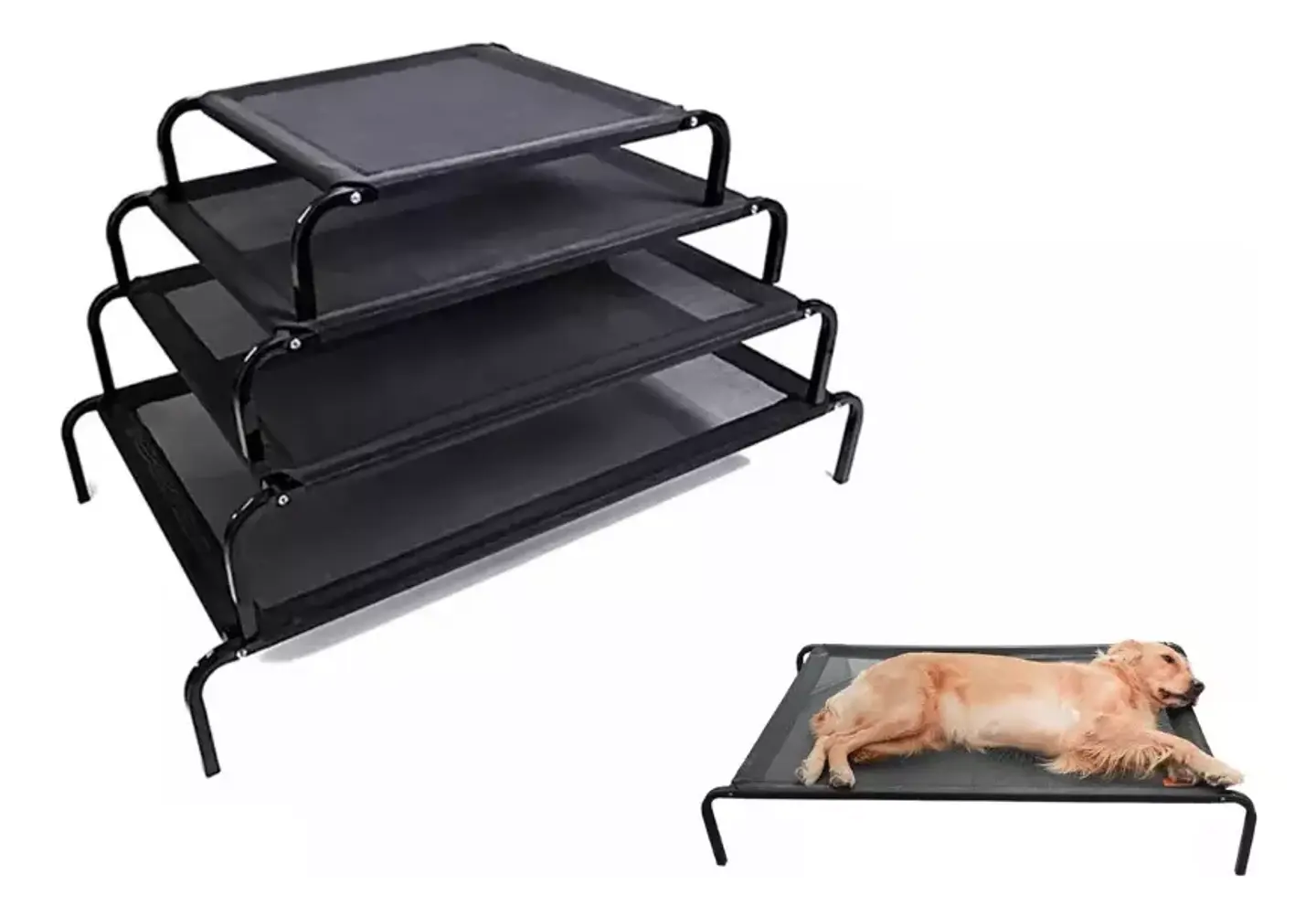 Cama Elevada XL 130cm x 28cm x 15cm 2