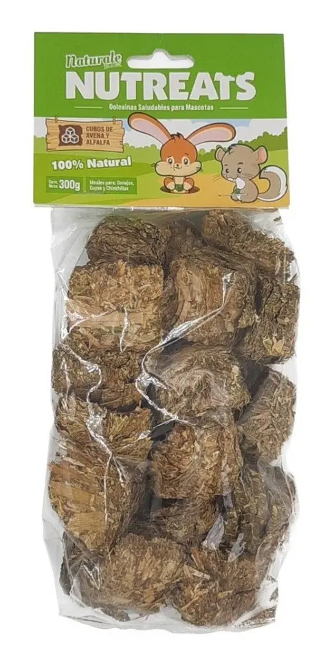 Cubos de Avena Alfalfa Naturale For Pets 