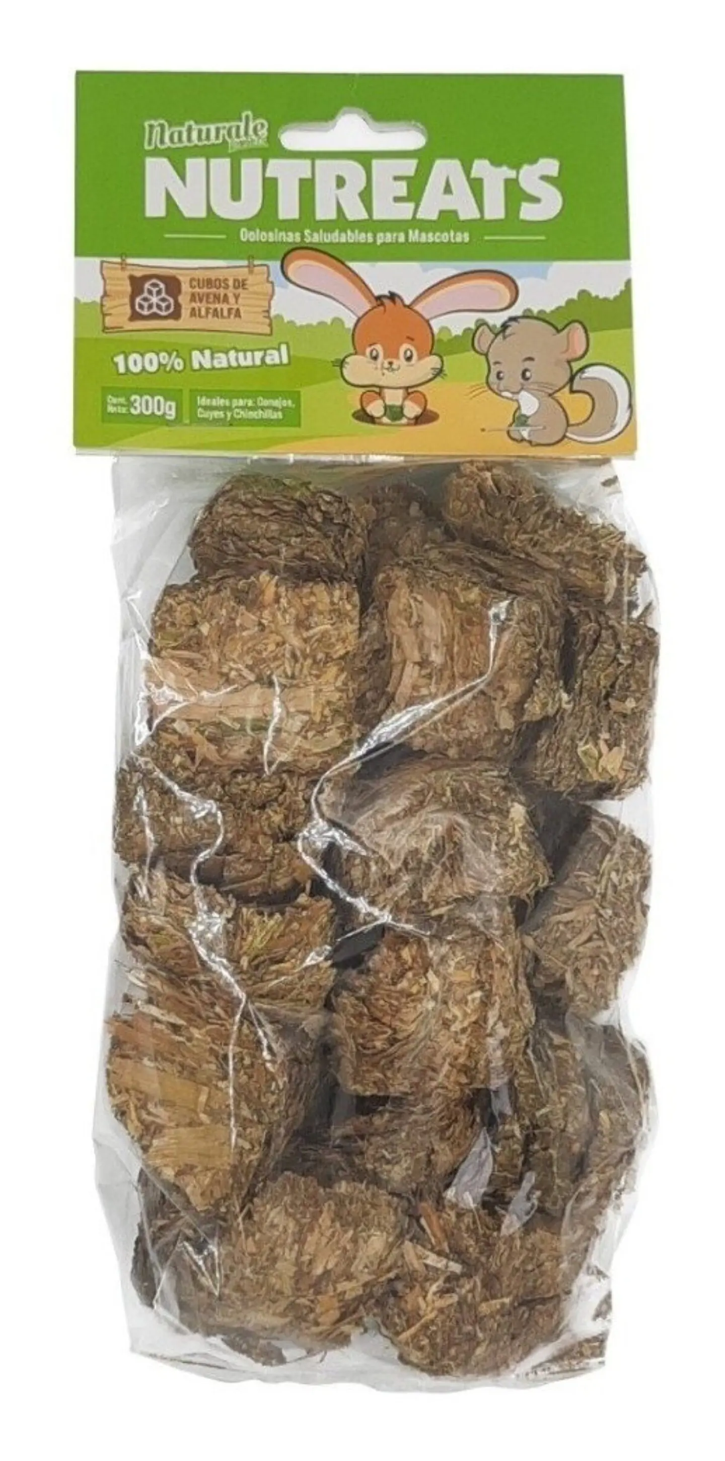 Cubos de Avena Alfalfa Naturale For Pets  1