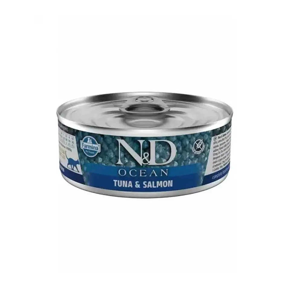 ND Cat Ocean Tuna And Salmon 80 Grs  1
