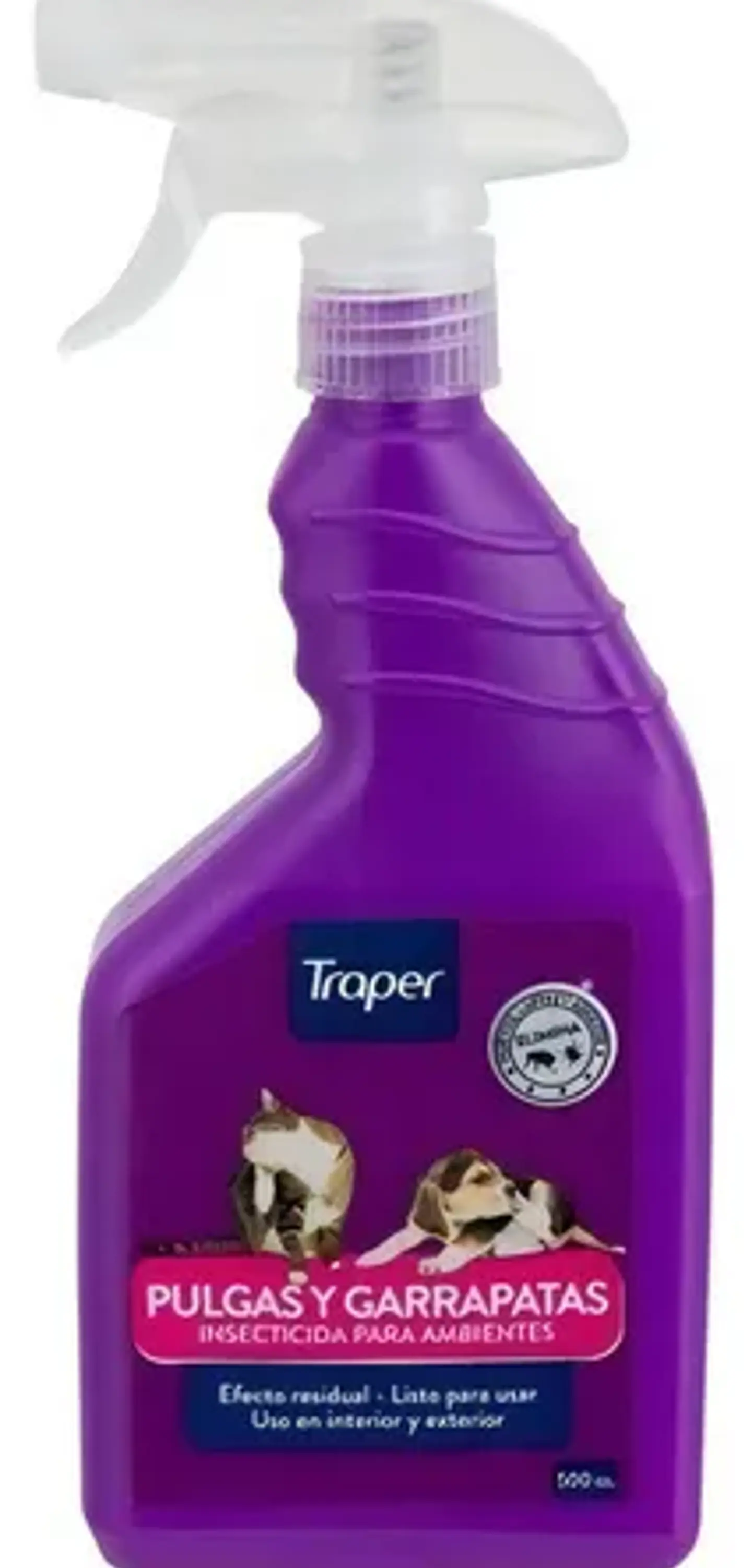 Traper Insecticida Pulgas y Garrapatas 500ml  1