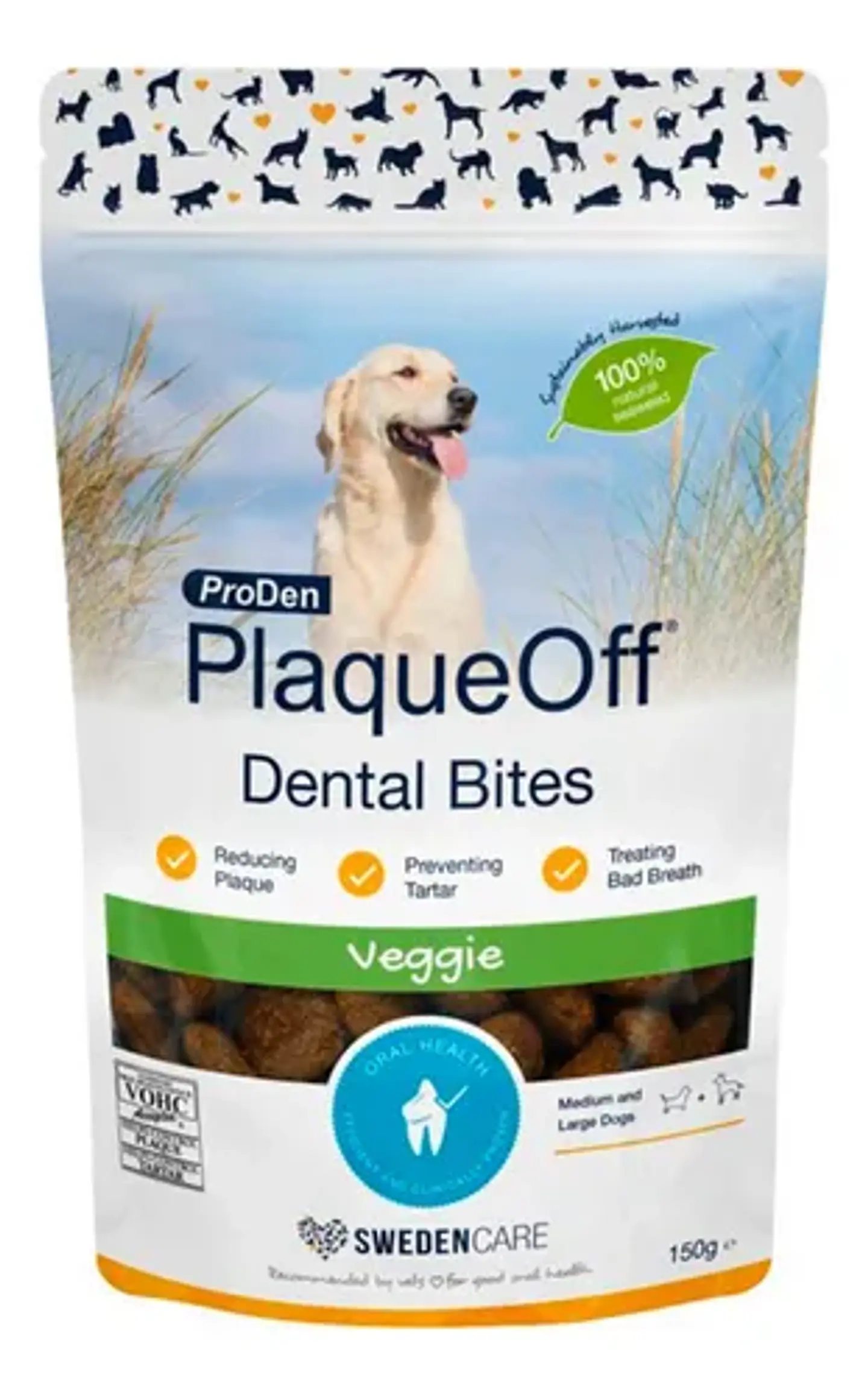 PlaqueOff Bites 150grs Perro Mediano a Grande  1
