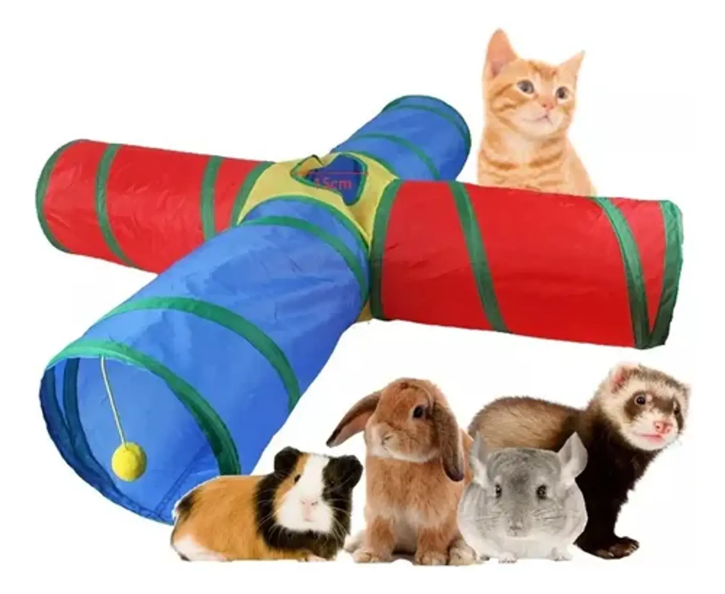 Tunel 4 Vias Con Juguete  1