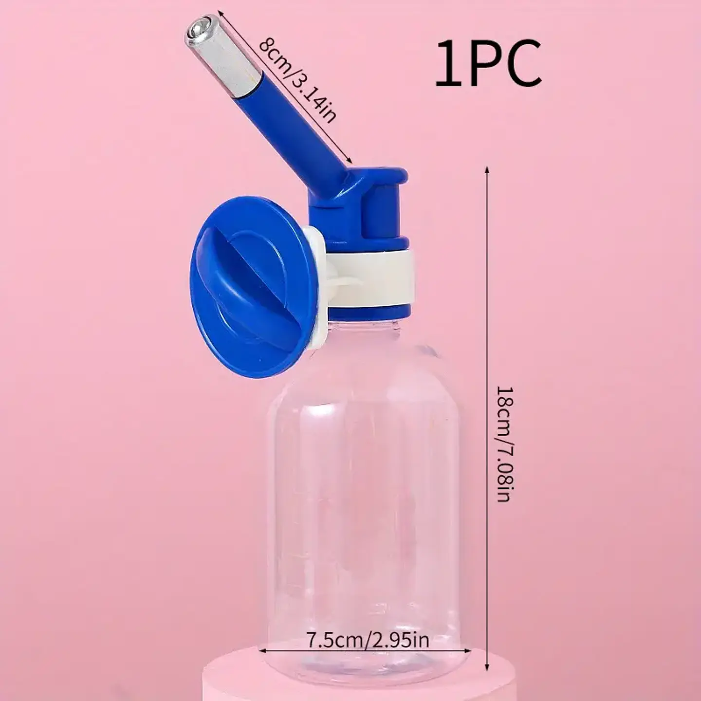 Bebedero Colgante Para Pequeñas mascotas 500ML  2