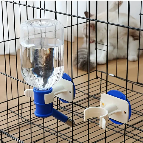 Bebedero Colgante Para Pequeñas mascotas 500ML 