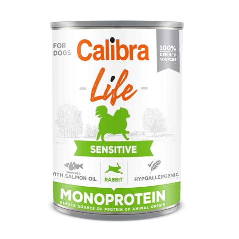 Calibra Life Dog MonoProtein Lata 400Grs