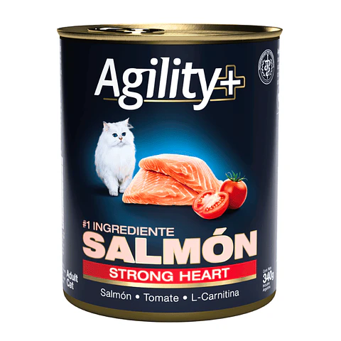 Agility Alimento Humedo Strong Heart 340 grs 