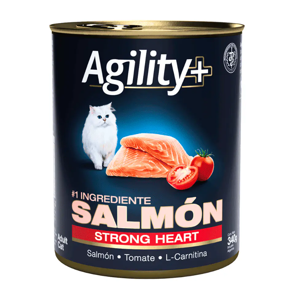 Agility Alimento Humedo Strong Heart 340 grs  1