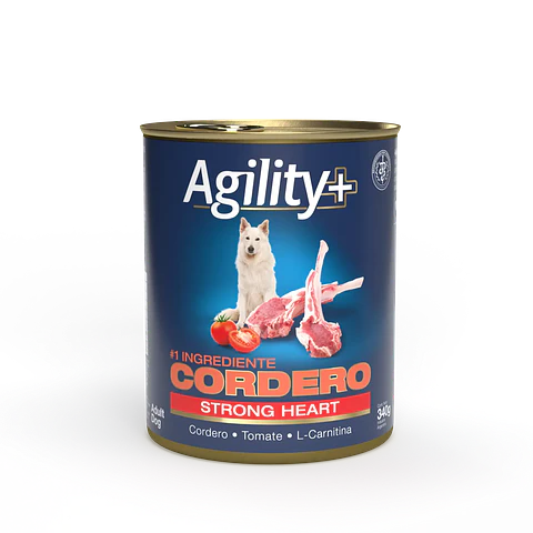 Agility Alimento Humedo Cordero Perro 340 grs 