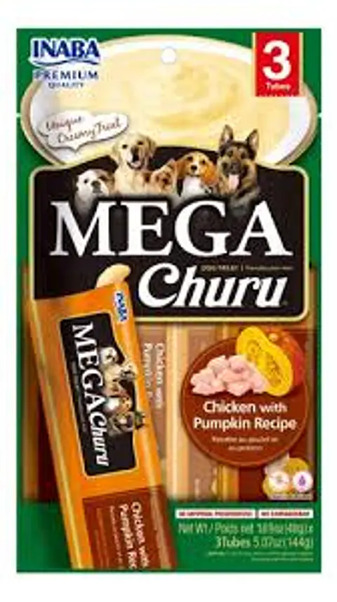 Mega Churu Dog Chicken 48 grs 3 tubos 