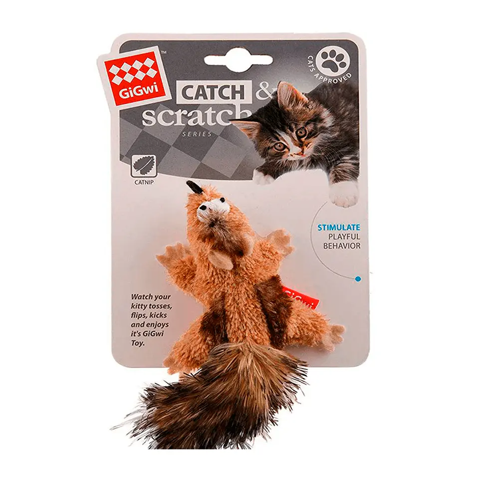 Catch Scratch Catnip Ardilla  1