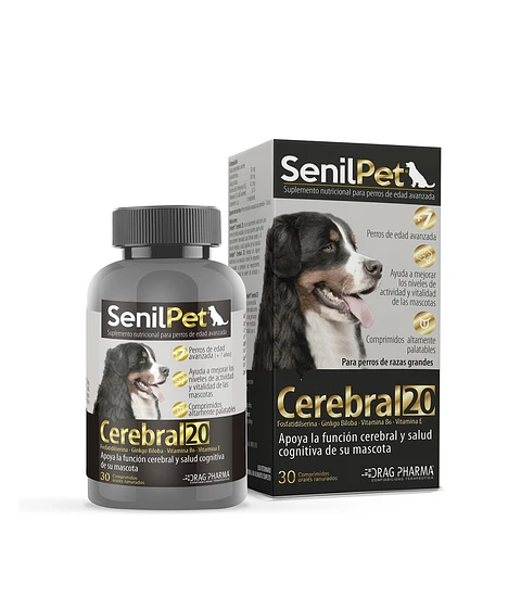 SenilPet Cerebral 20 x 30 comprimidos 