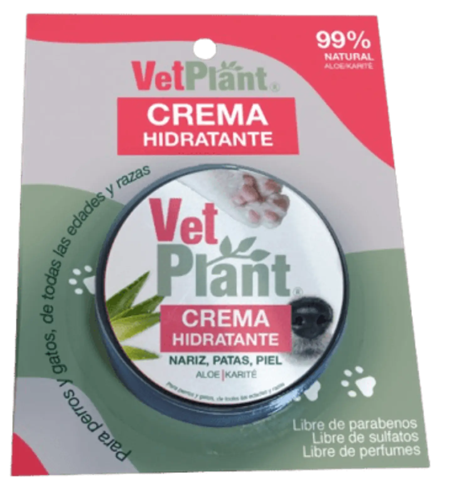 Crema Hidratante VETPLANT 60grs  1