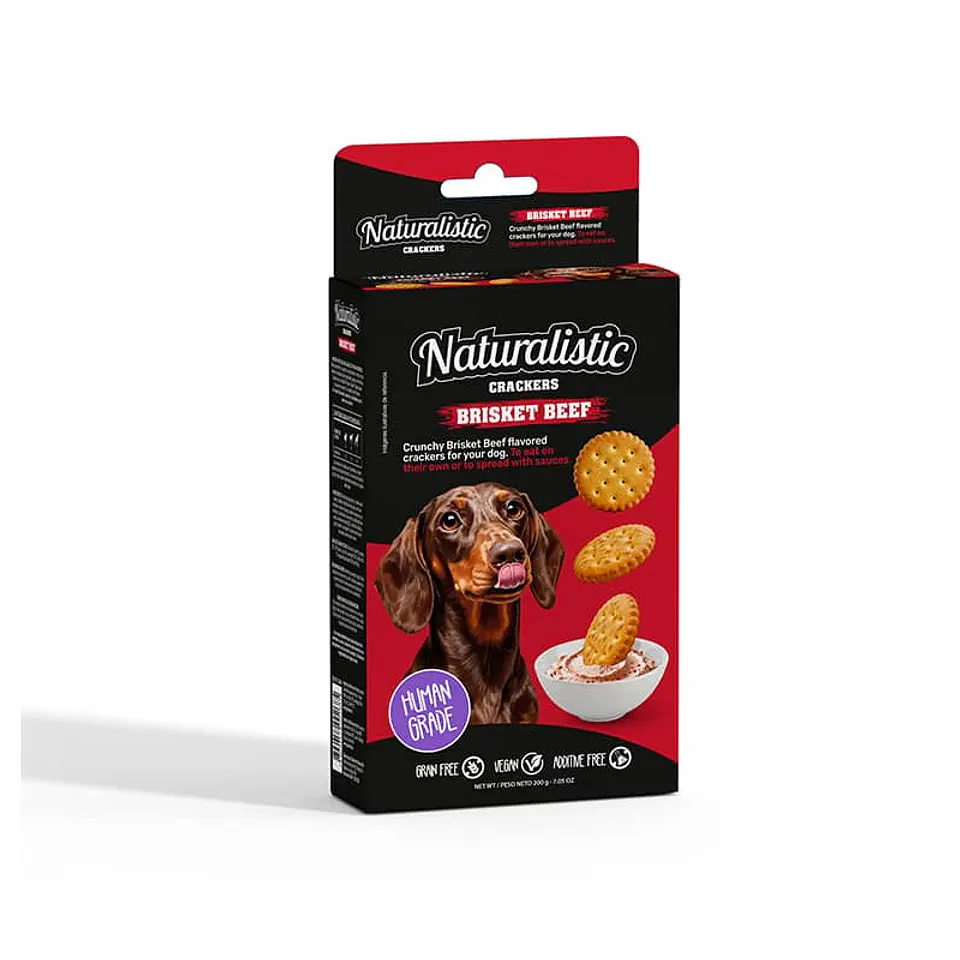 Naturalistic Crackers 200 grs 2