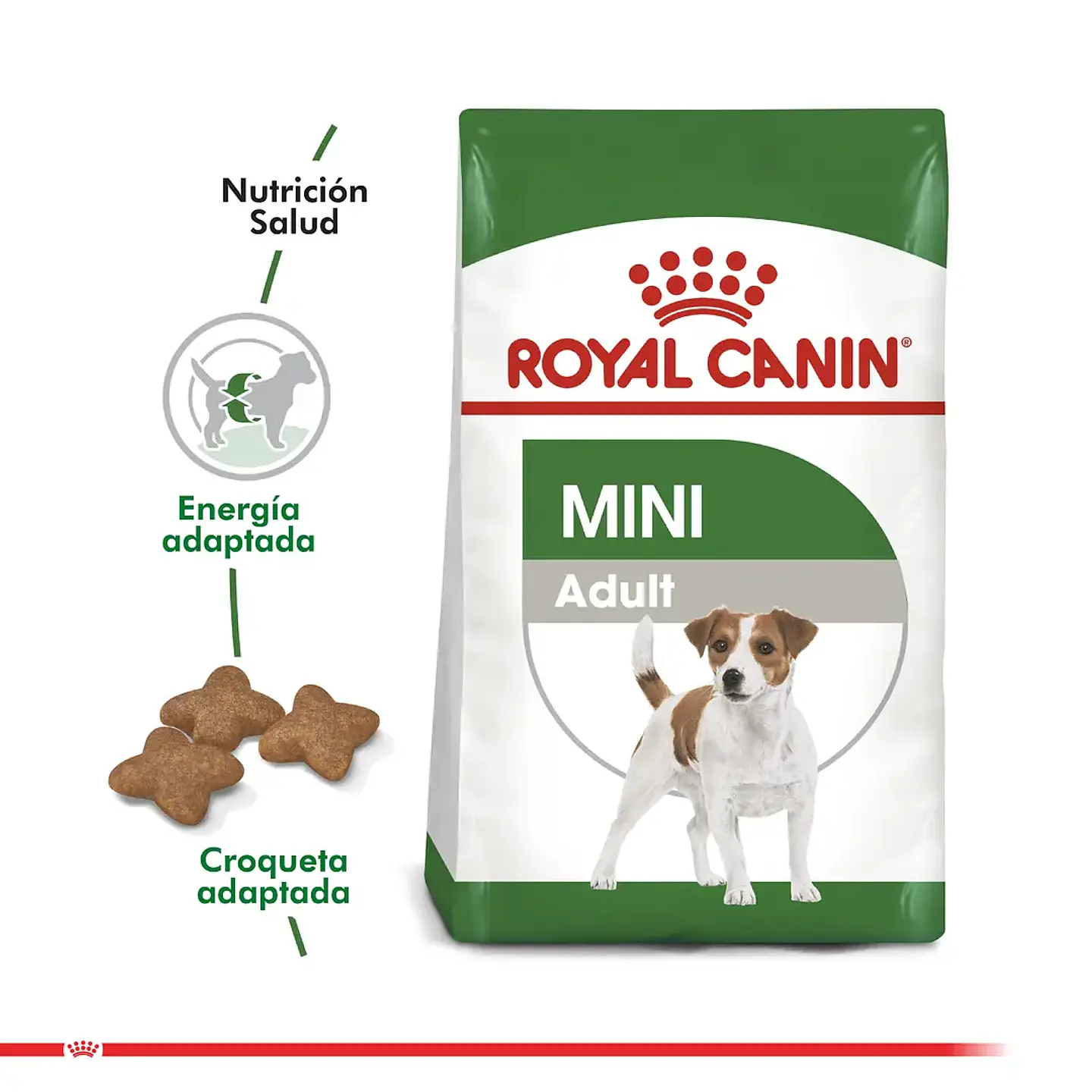 Royal Canin Alimento Seco Mini Adult 2.5K  1