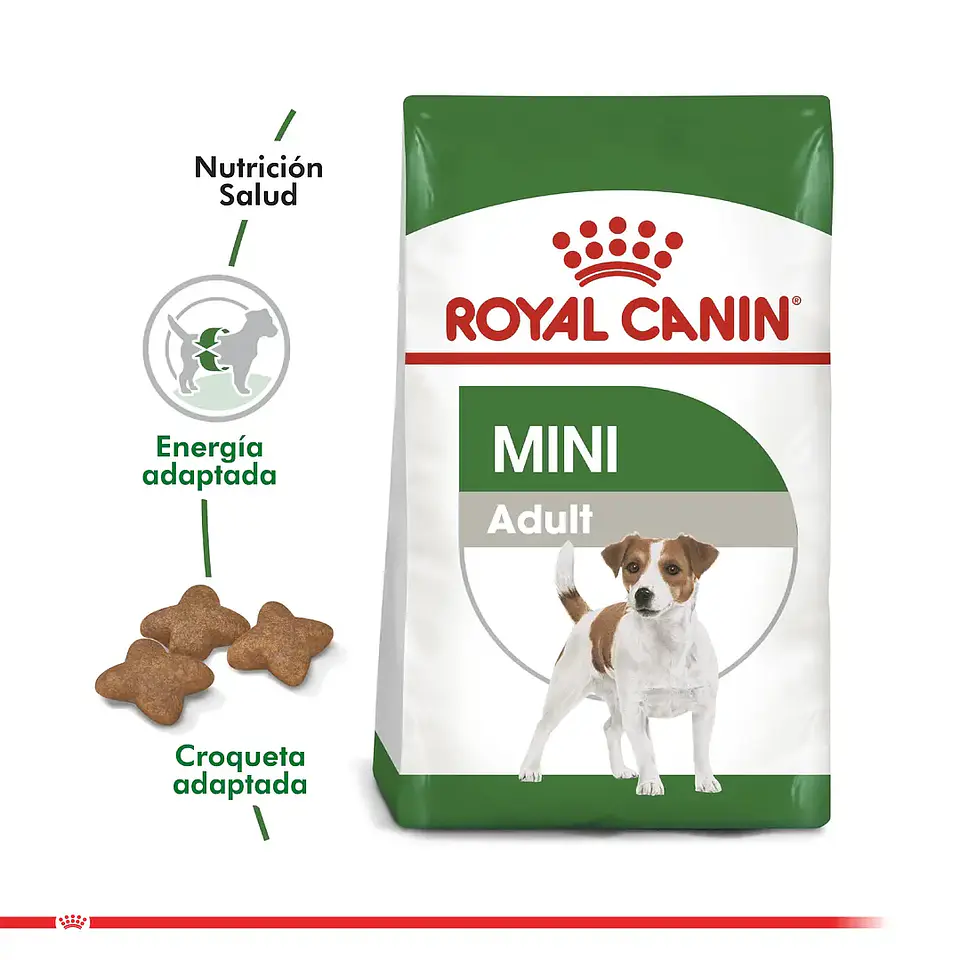 Royal Canin Alimento Seco Mini Adult 2.5K  1