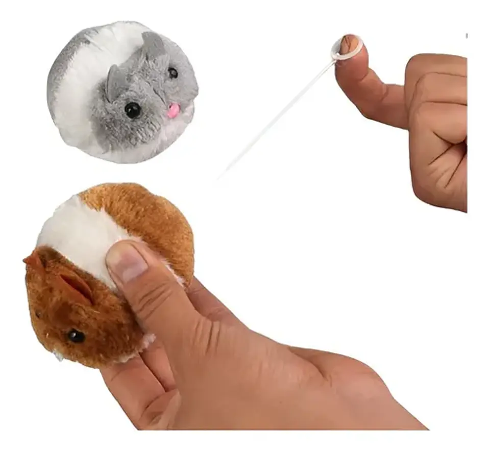 Juguete Raton con Cuerda Vibracion  1