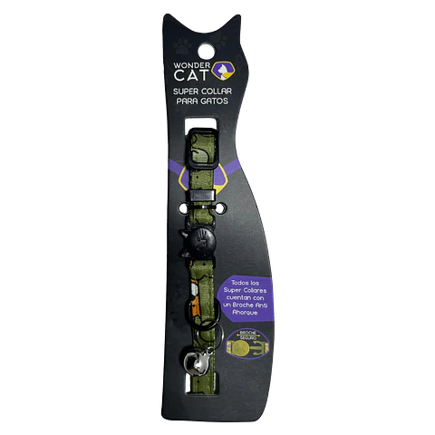 Collar Seguro Osito Antiahorque Gato 