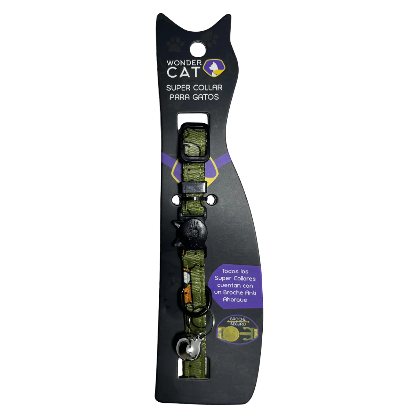 Collar Seguro Osito Antiahorque Gato  1