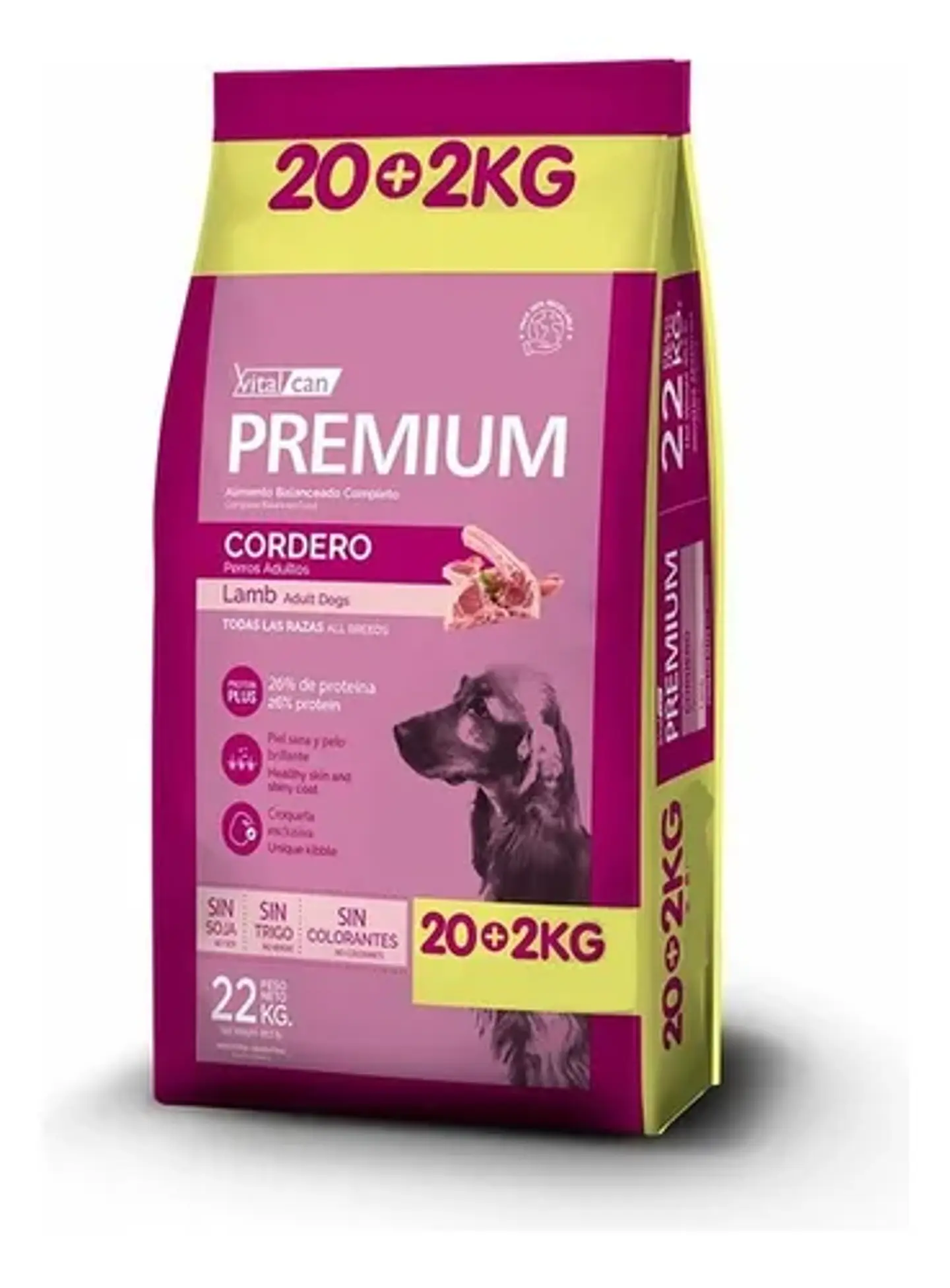 VitalCan Adulto Cordero 20+2K  1