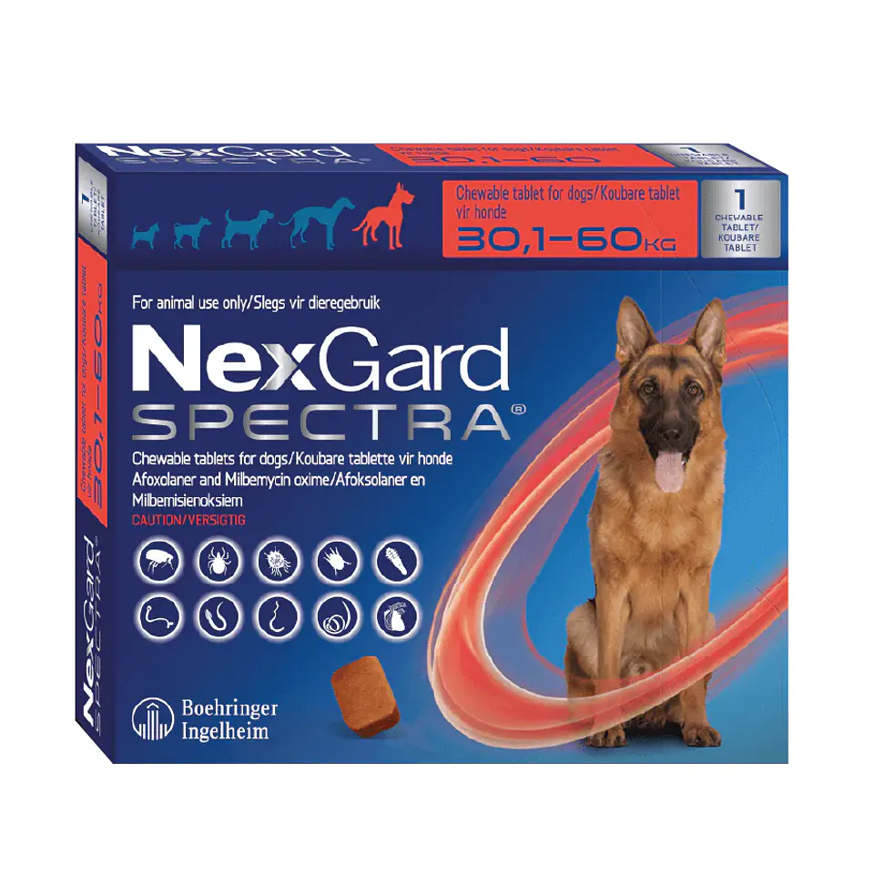 Nexgard Spectra 1 Comprimido 30K a 60k  1