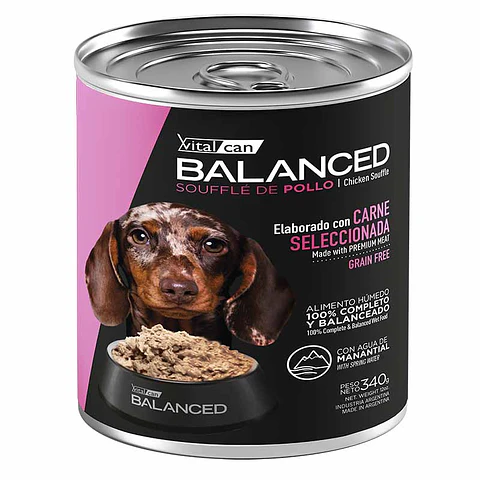 Balanced Humedo Perro 340 grs