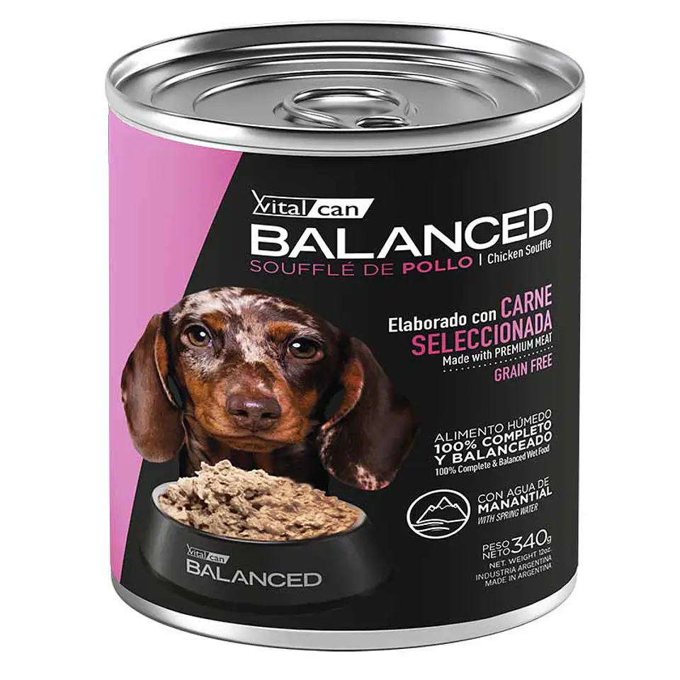 Balanced Humedo Perro 340 grs 1