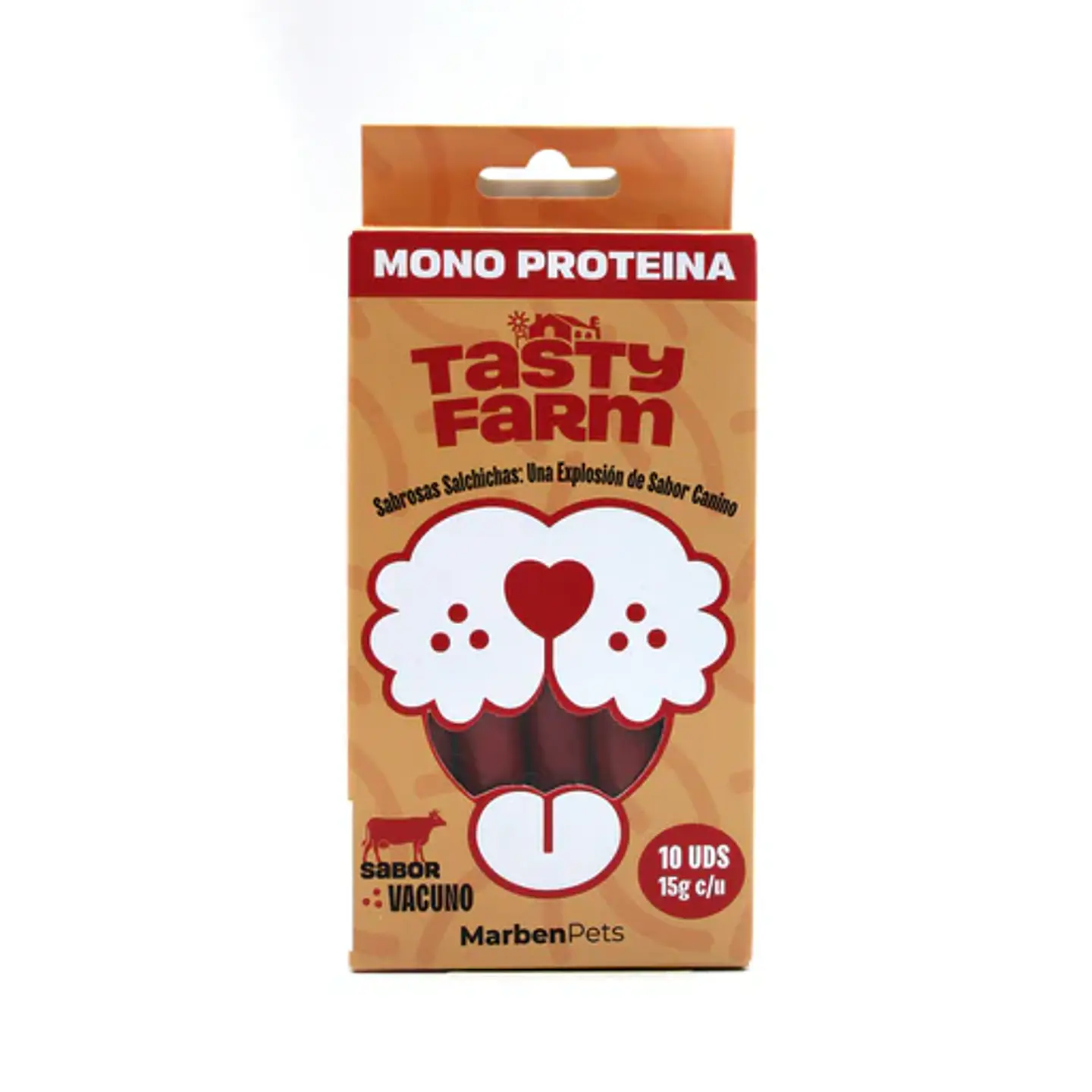 Tasty Farm Salchichas Monoproteicas 15grs 1