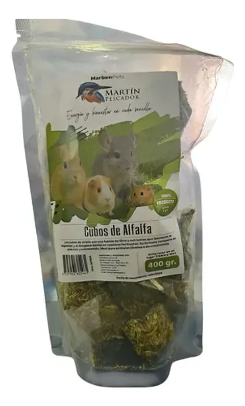 Cubos de Alfalfa 400 grs 