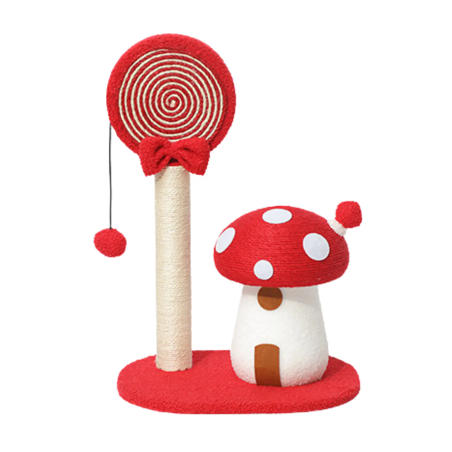 Rascador Seta Rojo 37.5 x28 cms  1