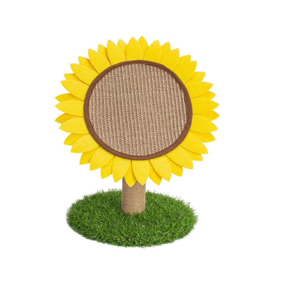 Rascador Forma de Girasol 30x30x54cms  3