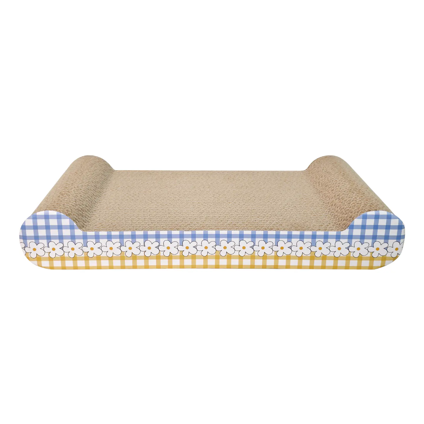 Rascador Estilo Cama Diseño 42x23x7 cms  1