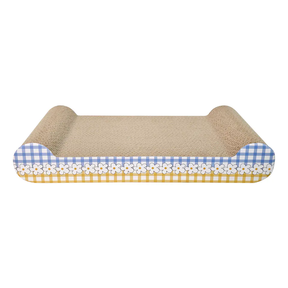 Rascador Estilo Cama Diseño 42x23x7 cms  1