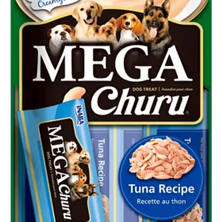 Mega Churu Dog Atun 48grs 3 Tubos  1