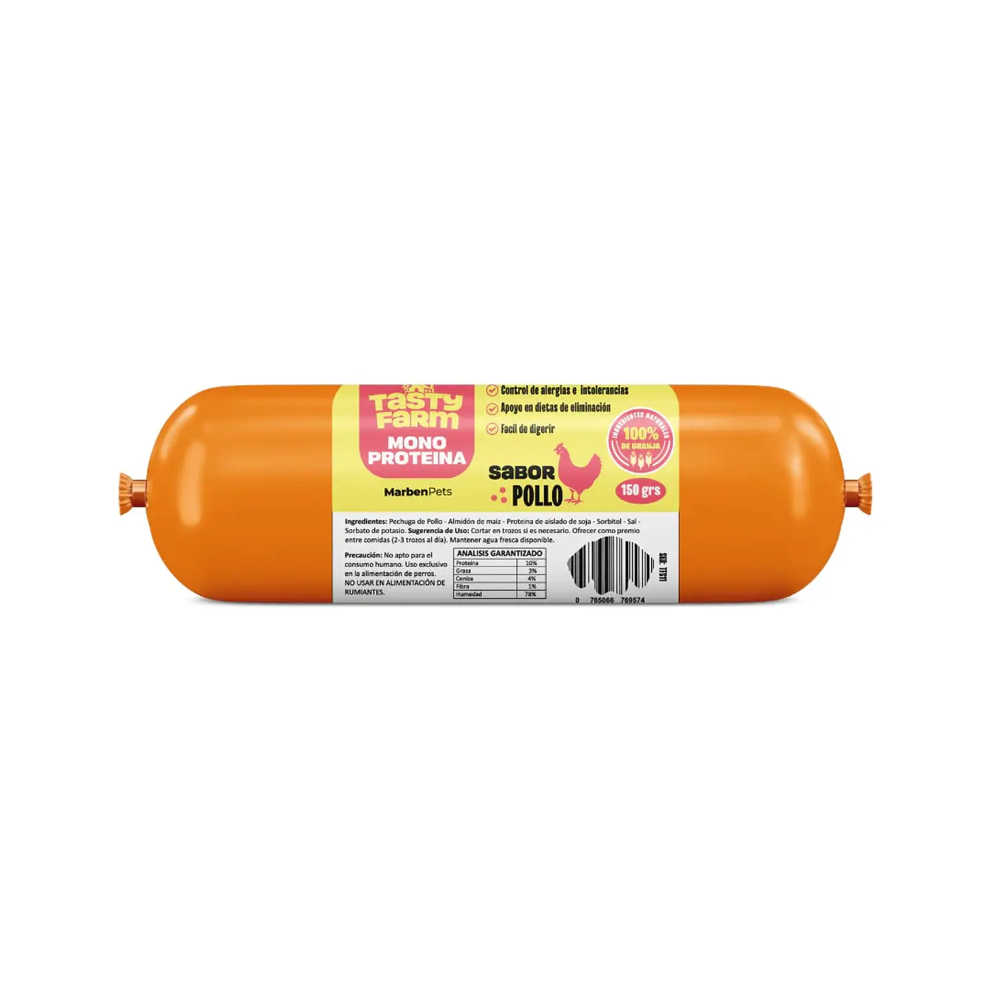 Tasty Farm Salchichas Monoproteicas 150grs 1