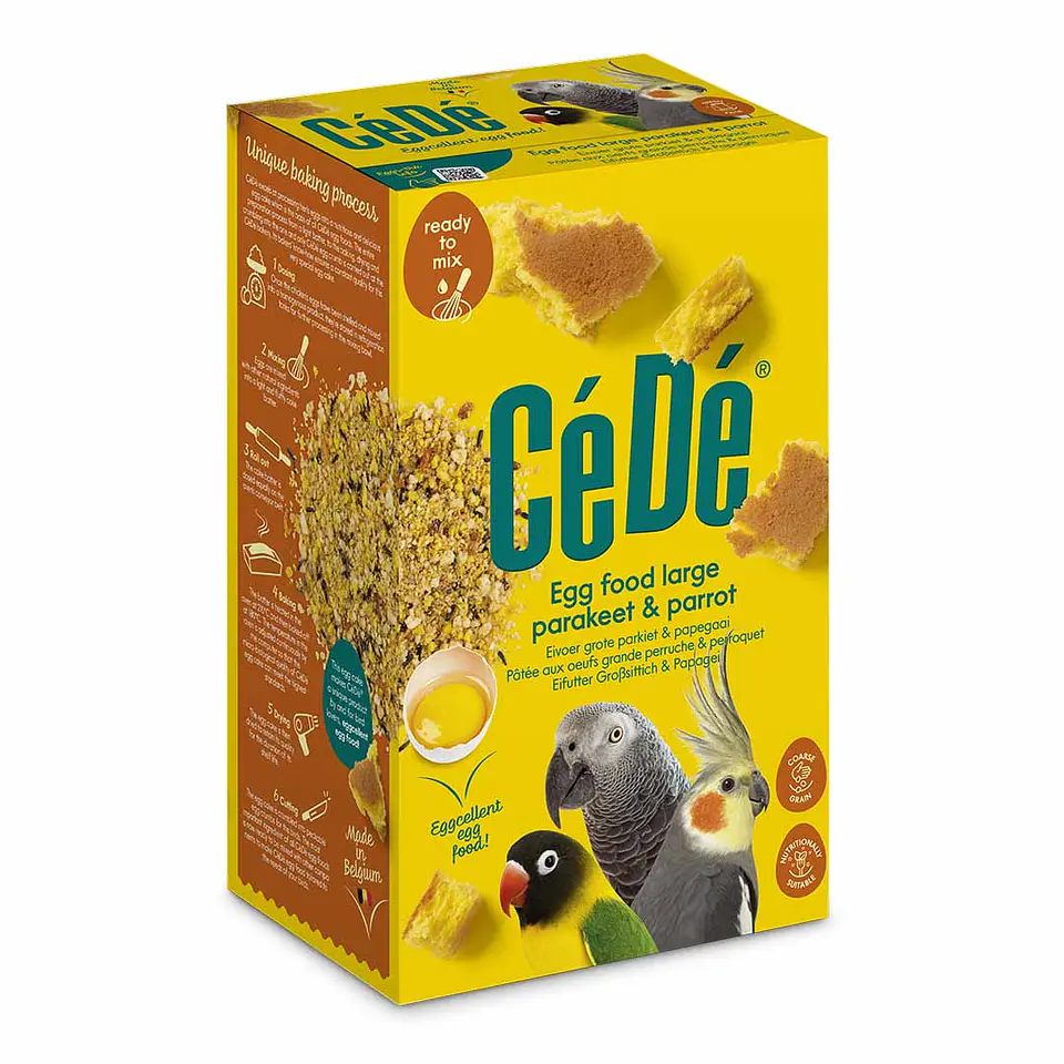 Cede Alimento De Huevo Parakeet & Parrot  1
