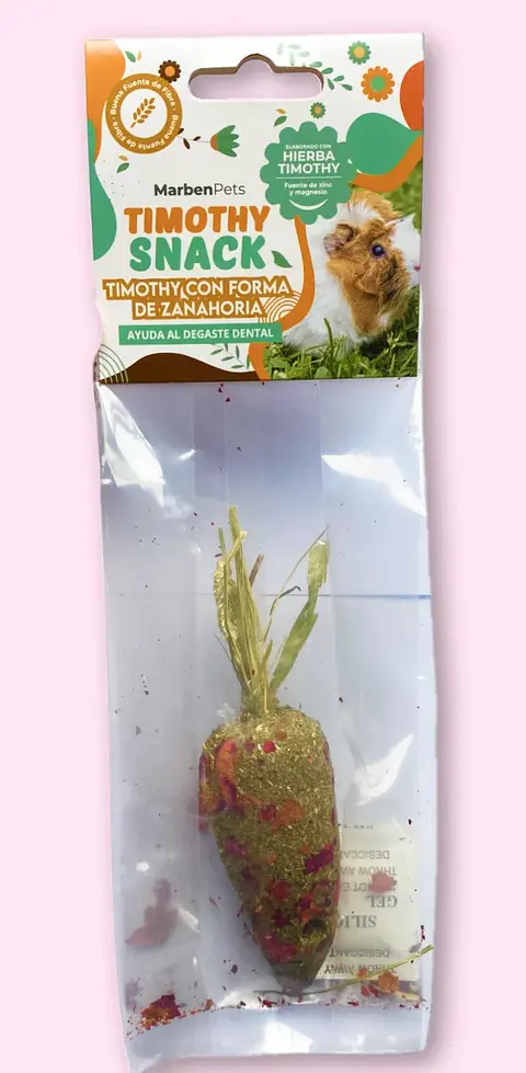 Timothy Con Forma De Zanahoria 