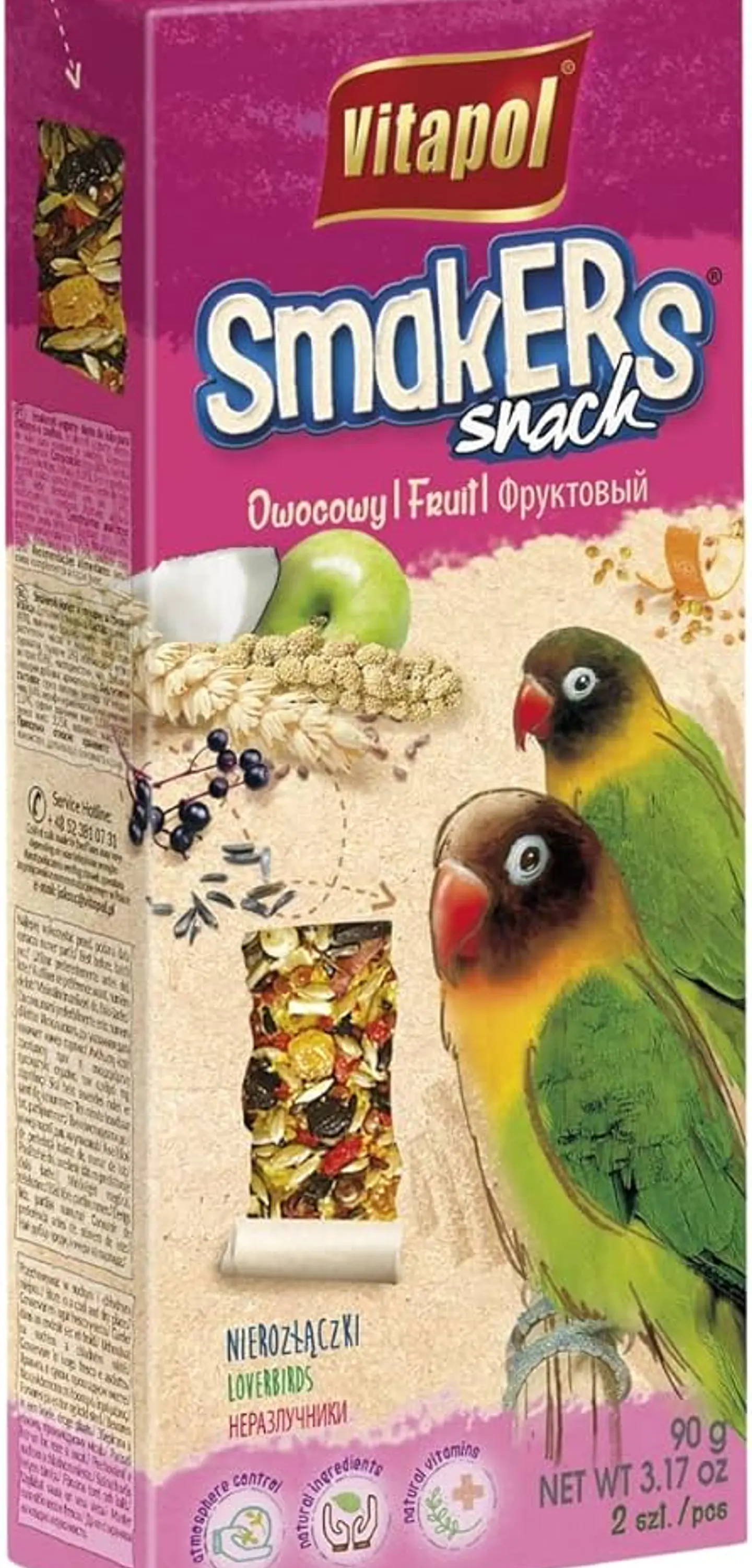 Fruit Smakers For LoveBirds  1