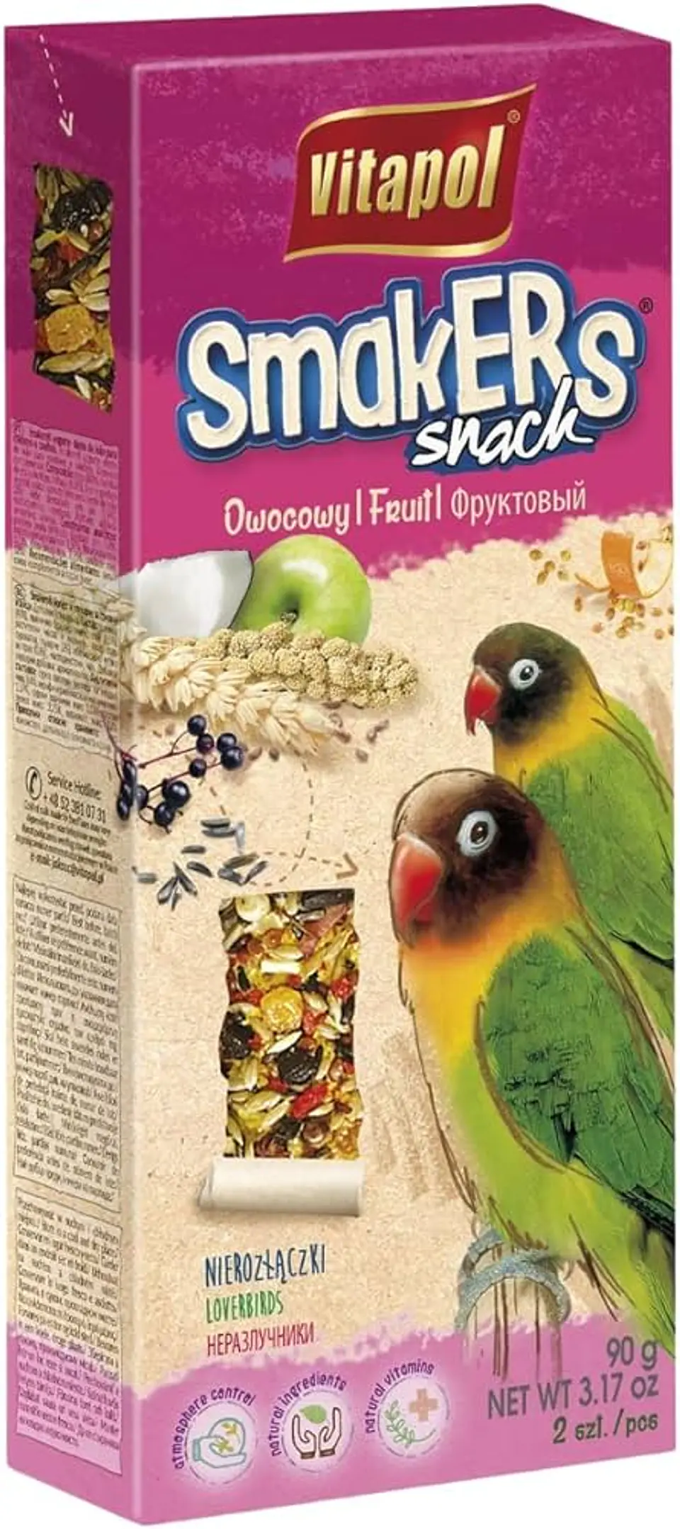 Fruit Smakers For LoveBirds  1