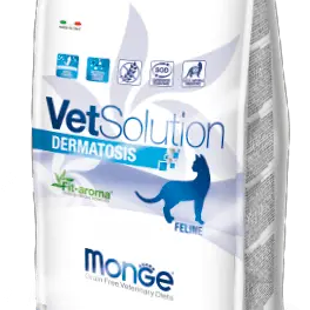 Monge VetSolution Dermatosis Gato 1.5K  1