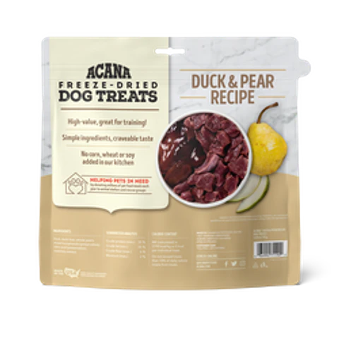 Acana Duck & Pear Dog Treats 35G 