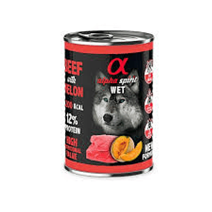Alpha Alimento Humedo 400 grs Ternera Con Melon