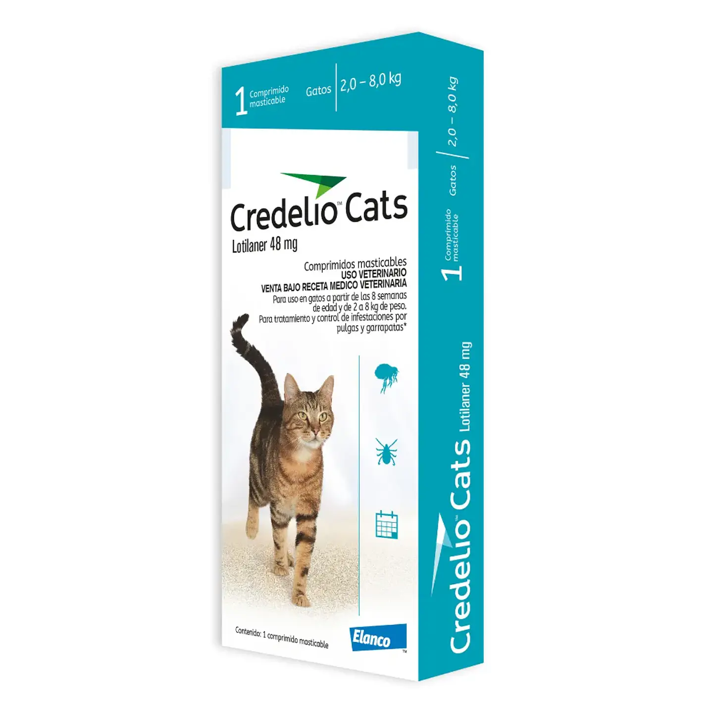 Credelio Cat Antiparasitario Externo Masticable 3