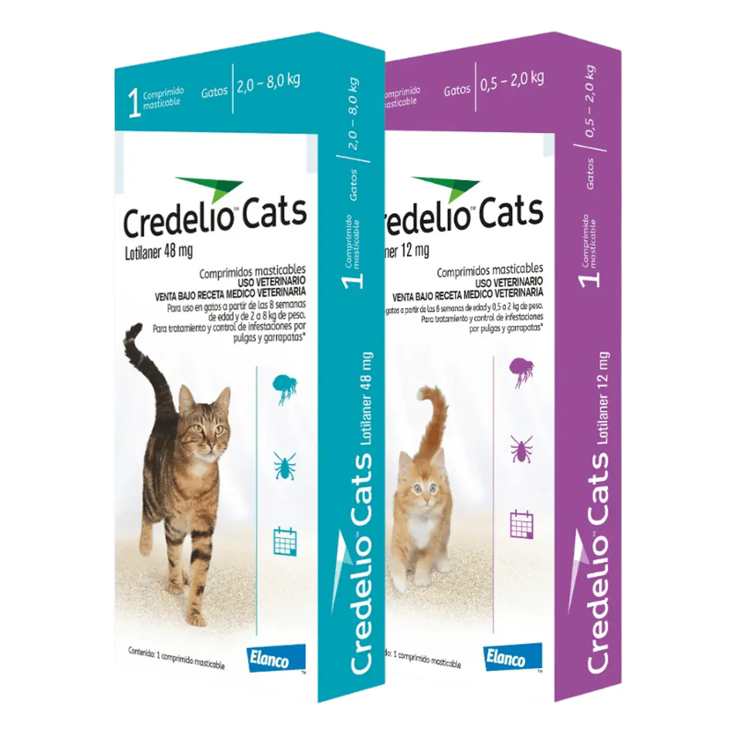 Credelio Cat Antiparasitario Externo Masticable 1
