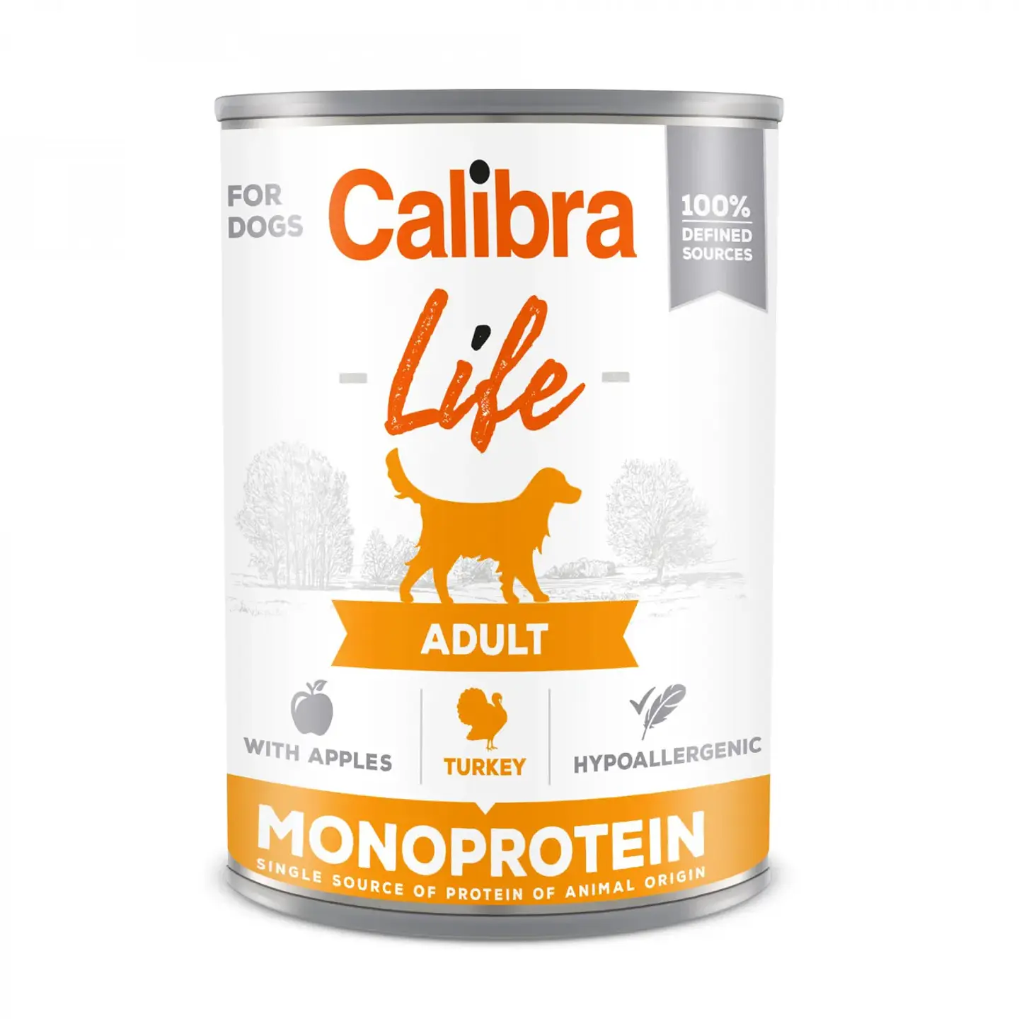 Calibra Life Dog MonoProtein Lata 400 grs 1
