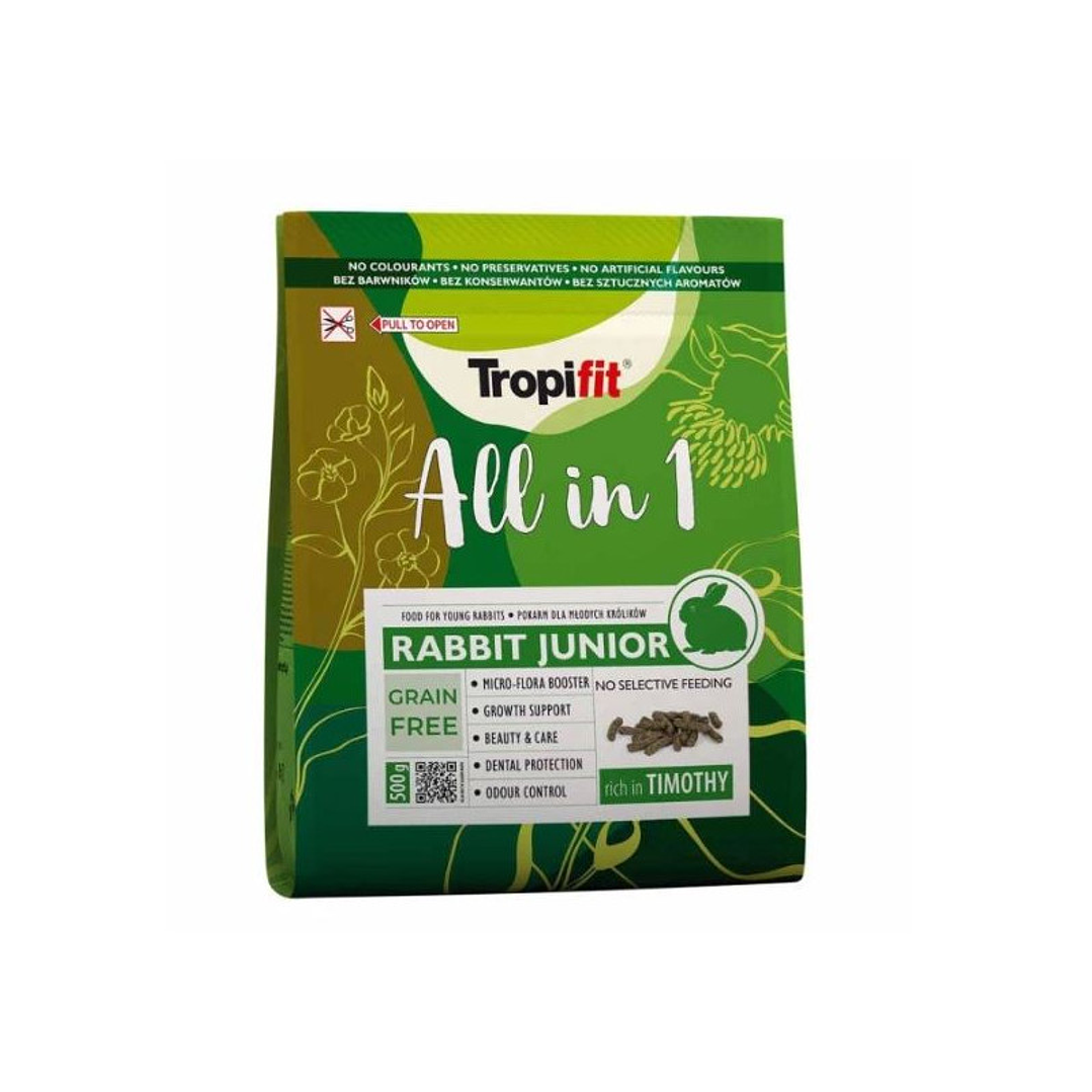 Tropifit All In One Rabbit Junior 500grs  1