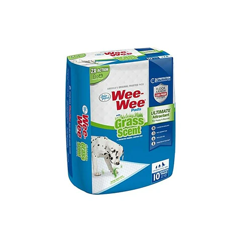 Wee-Wee Pads With Grass Scent 